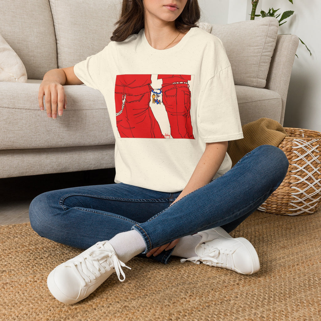 Red Jeans by Audrey Pride Tree Las Vegas T-Shirt