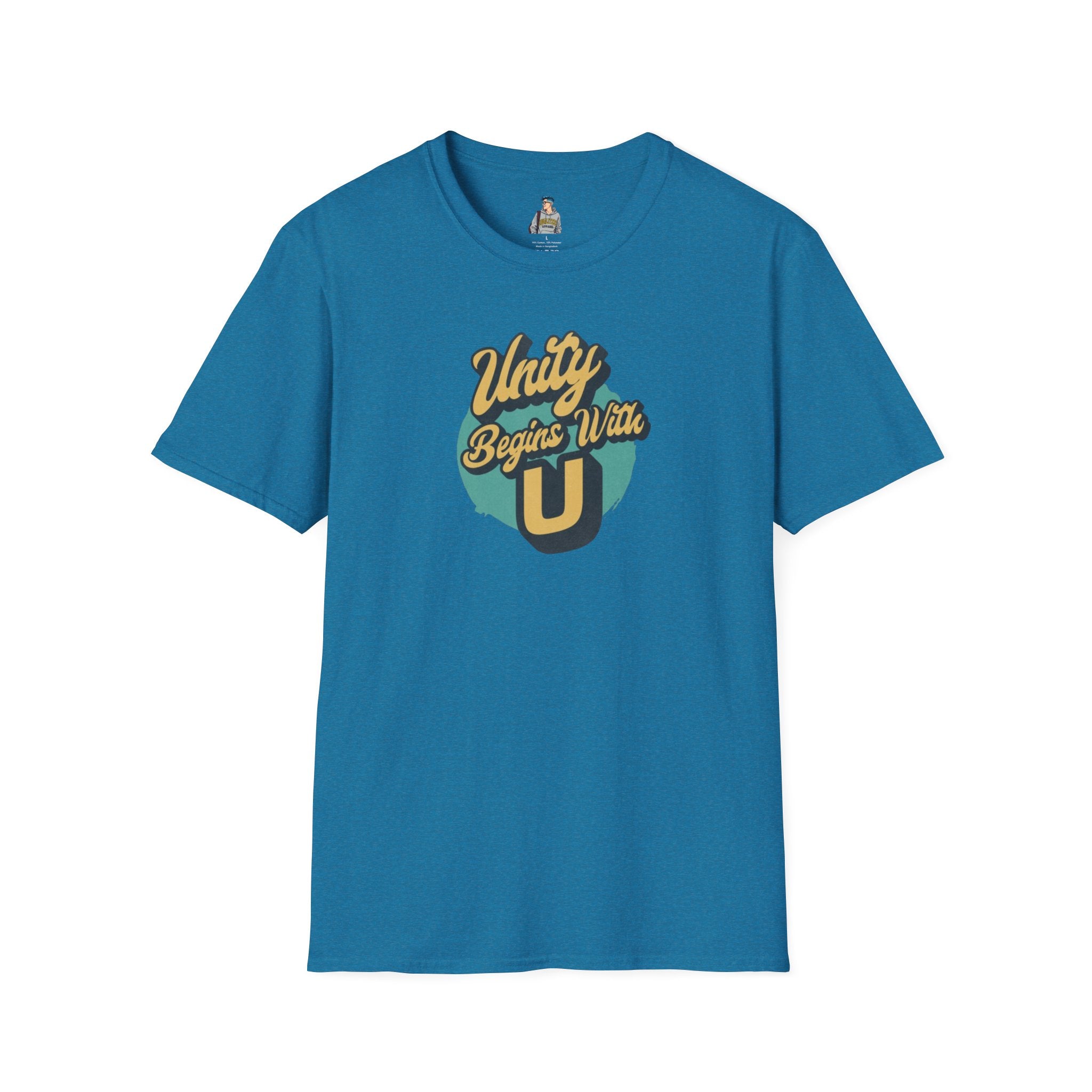 Unity Begins With U Unisex Softstyle T-Shirt
