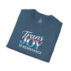 Trans Joy is Resistance Unisex T-Shirt - Celebrate Love and Empowerment