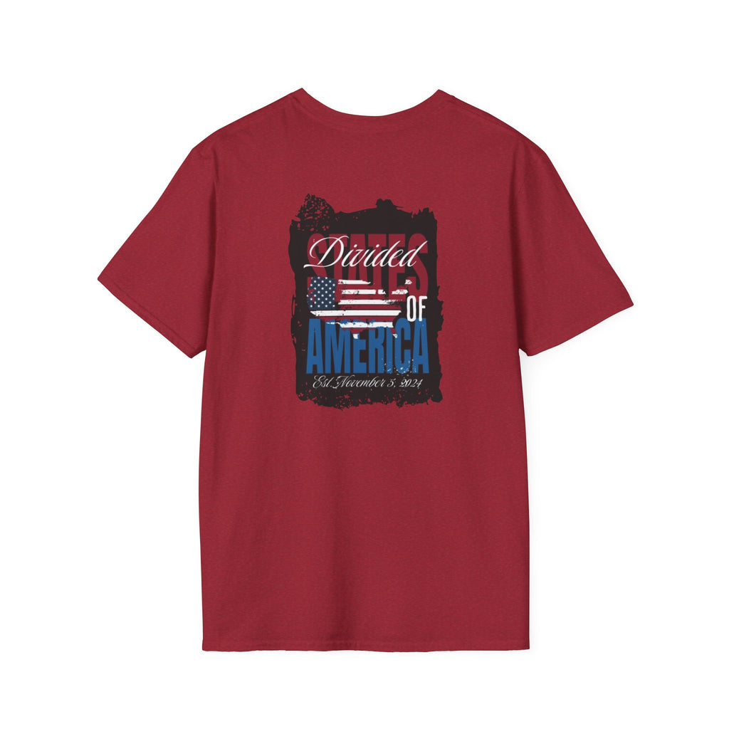 Divided States of America Graphic Tee Softstyle Unisex T-Shirt