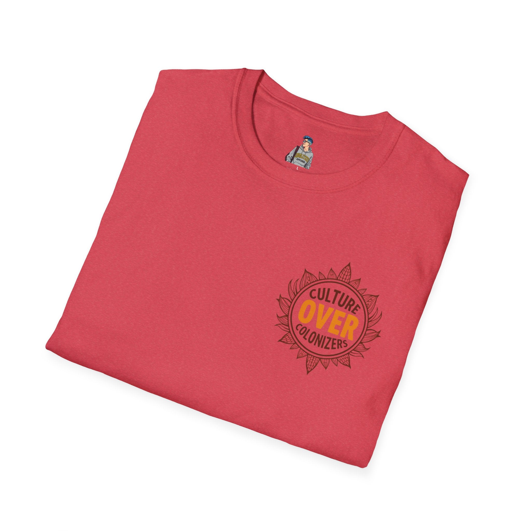 Culture Over Colonizers Unisex Softstyle T-Shirt