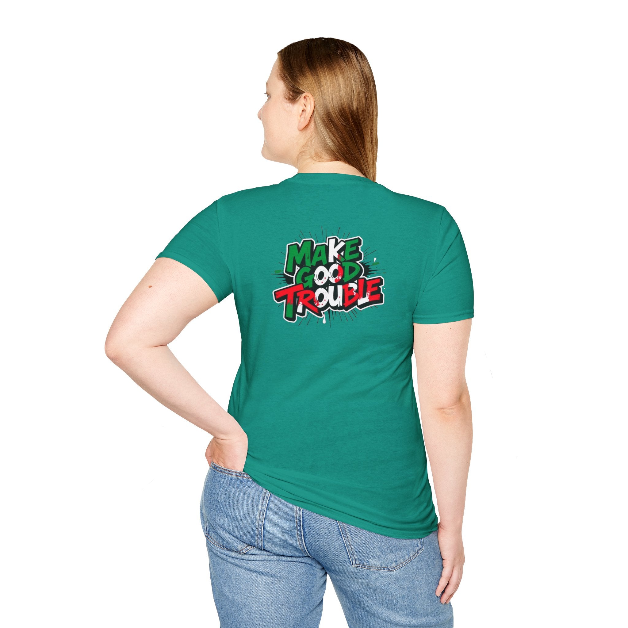 Make Good Trouble T-shirt  Fun Graphic Tee for Activists & Trendsetters