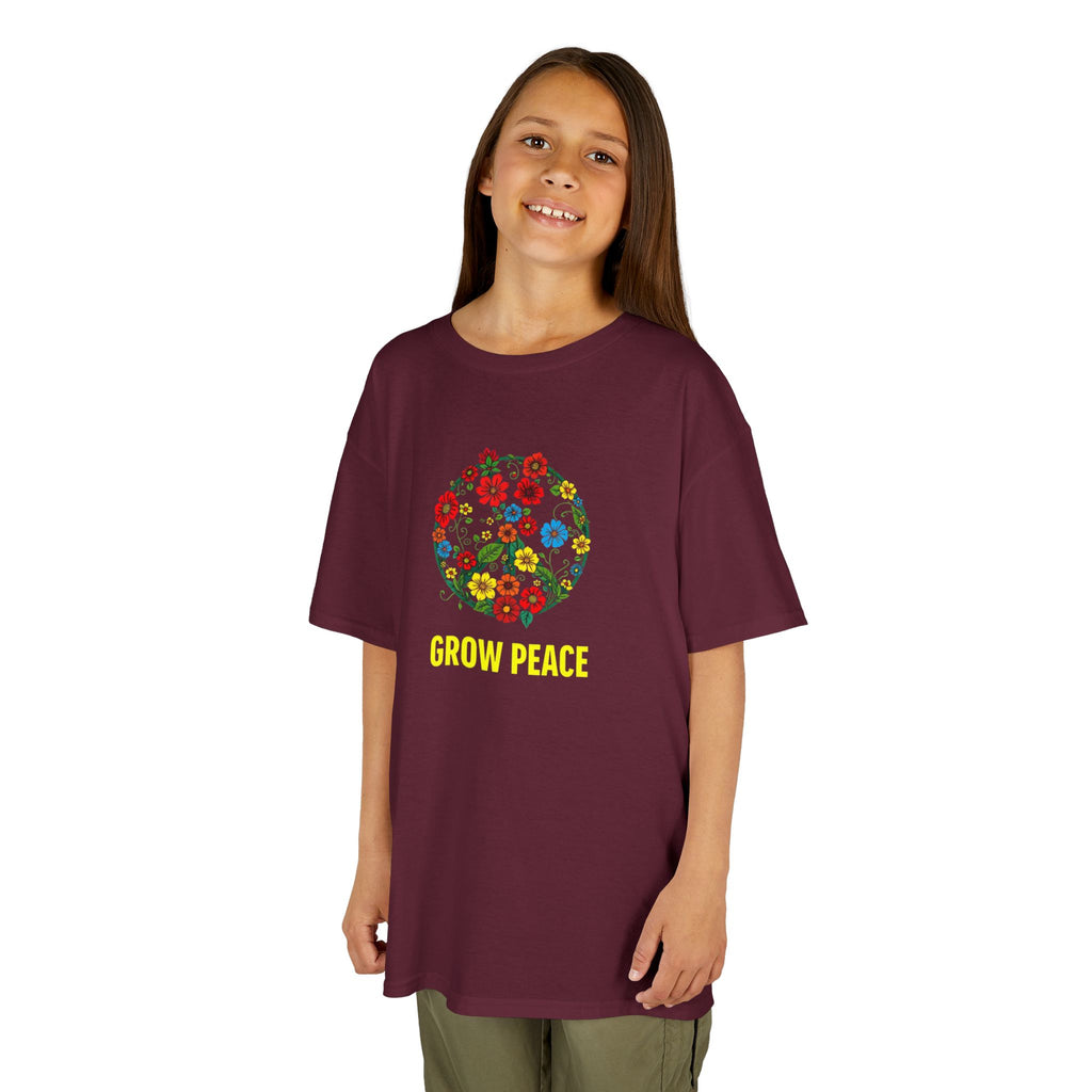 GROW PEACE Kids Heavy Cotton™ Tee