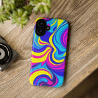 Psychedelic Swirl Tough Phone Case for iPhone