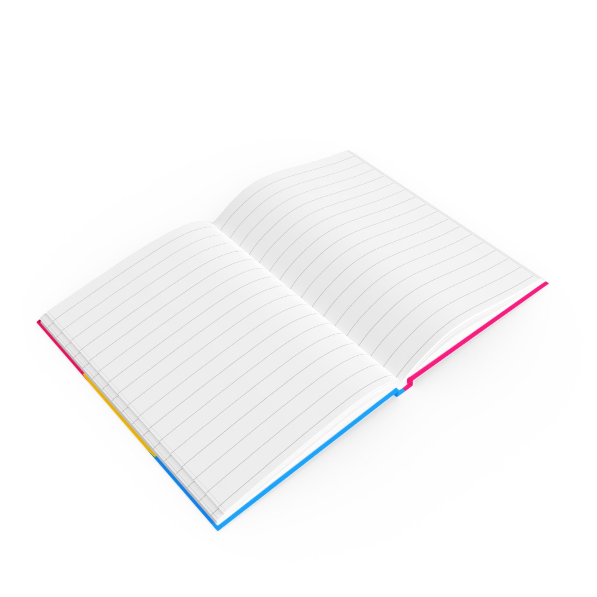 Pansexual Pride Hard Backed Journal - Perfect for Gifts, Journaling, and Celebrations