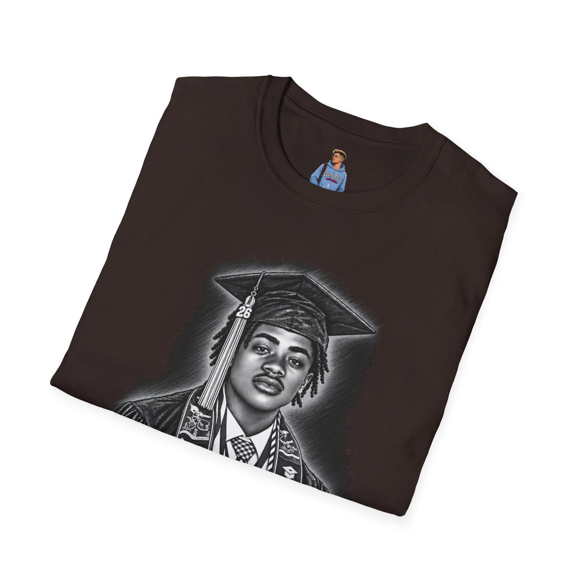 Portrait Front and Back - In Memory of Pierre Damas Bel T-Shirt