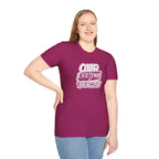 Unisex Softstyle T-Shirt - "Our Existence is Resistance" - Motivational Tee for Activists, Casual Wear, Gift for Change-makers