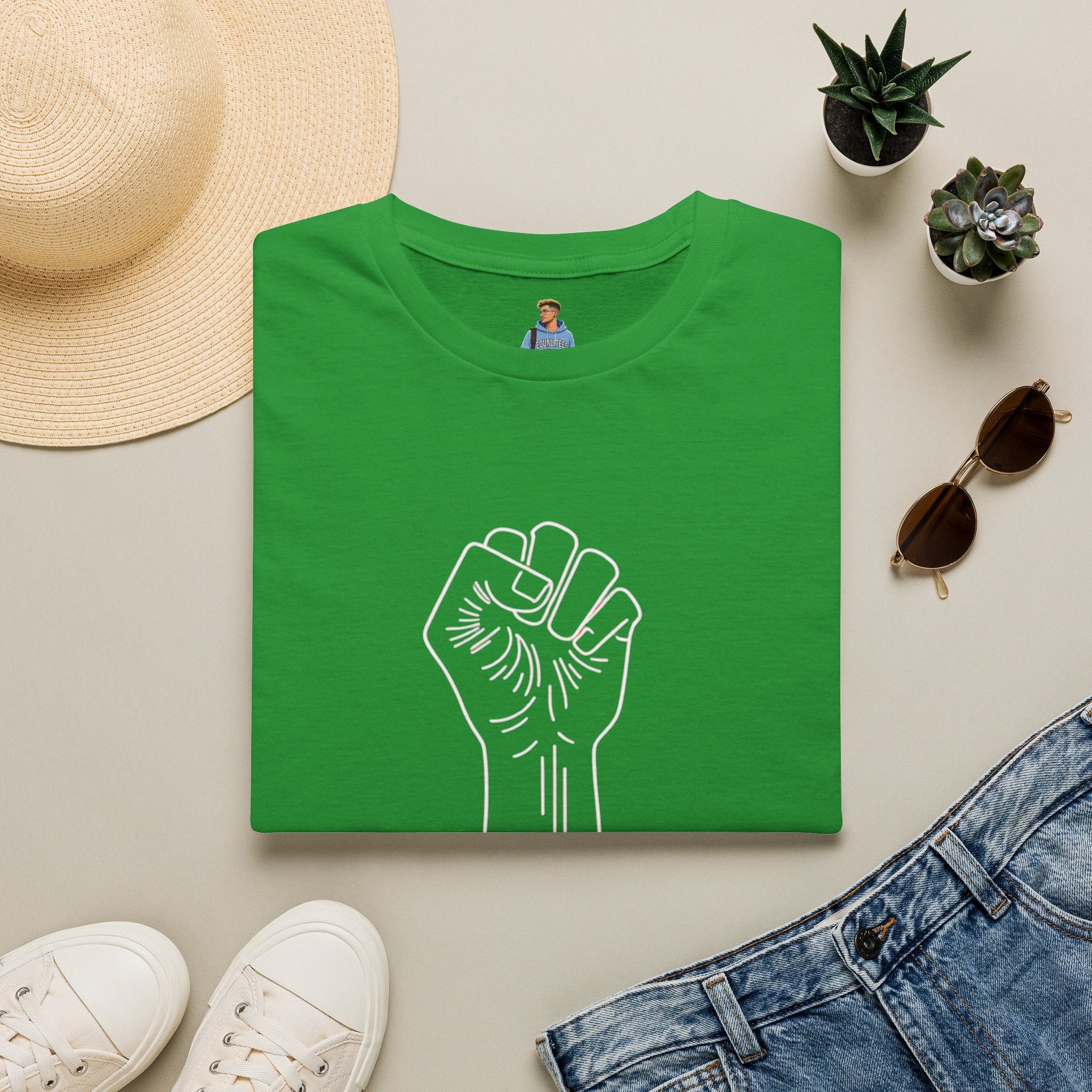 BLM Unisex Softstyle T-Shirt - Celebrate Equality and Justice