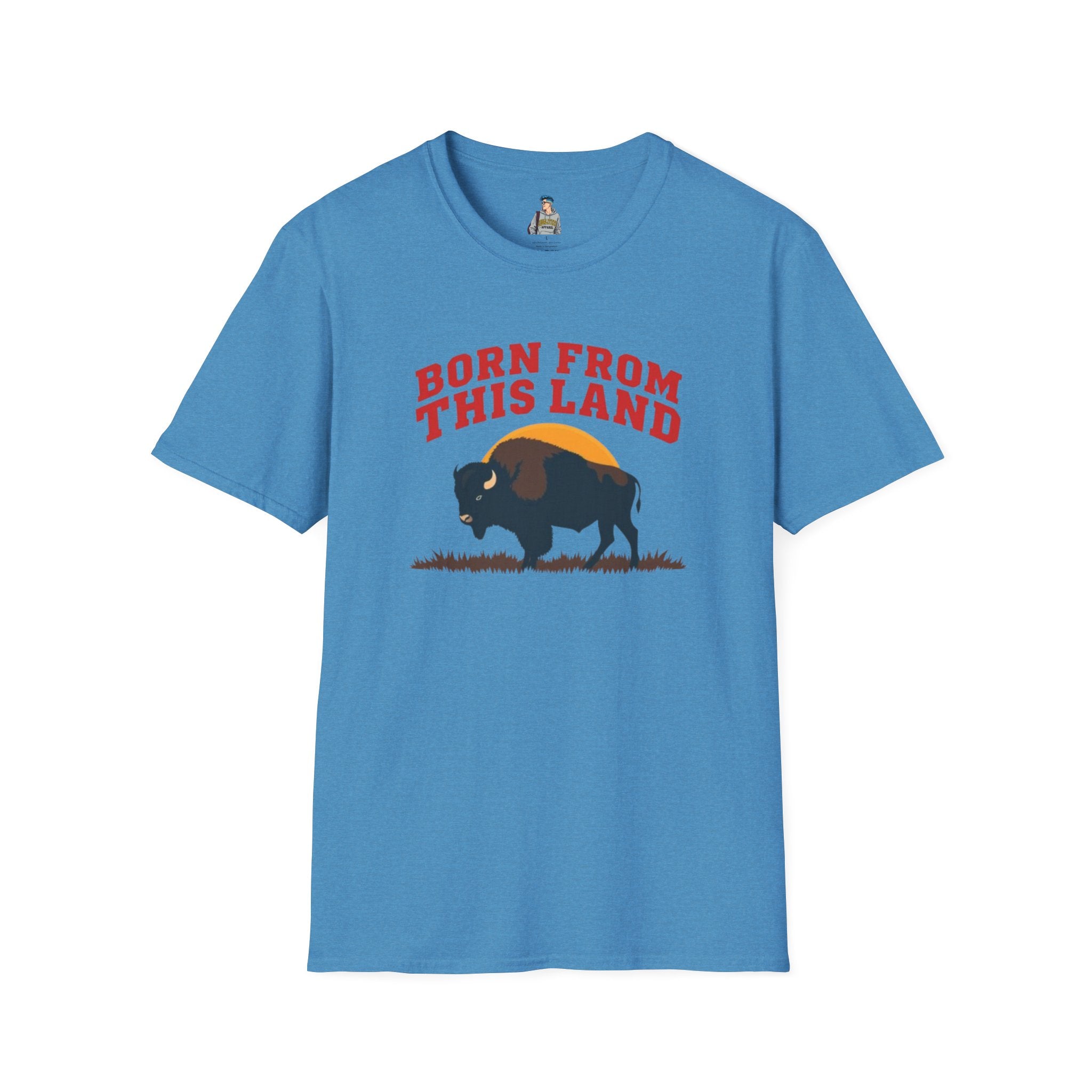 Born From this Land Native and Proud T-Shirt