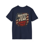 Patriots Don’t Stand For This T-Shirt — Statue of Liberty & Distressed Flag Graphic
