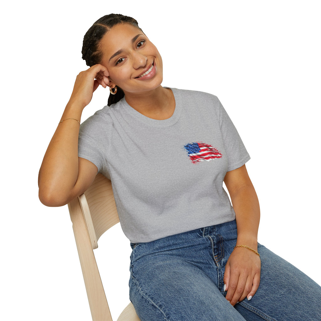 Learn Your Rights T-Shirt — Patriotic American Flag Graphic Tee