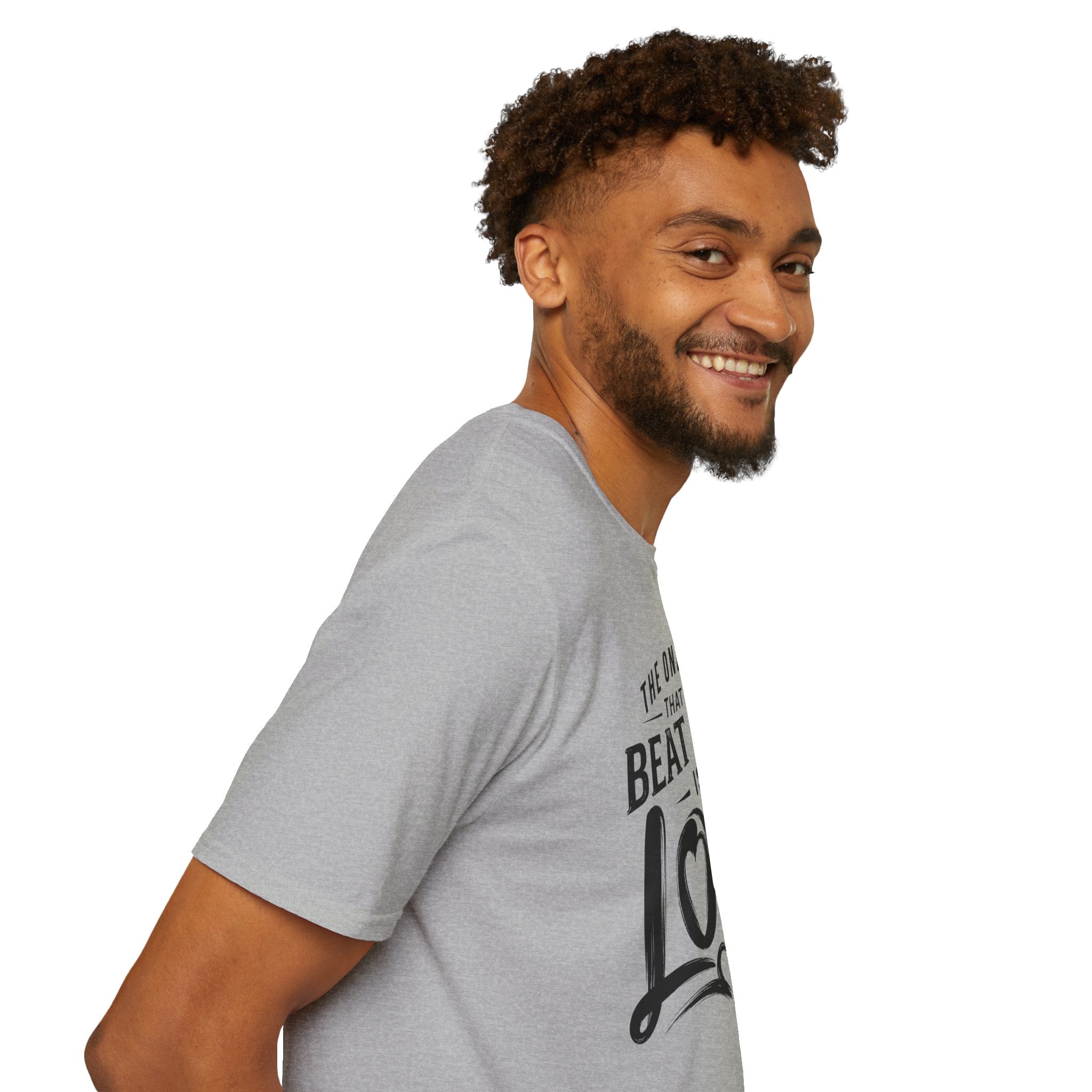 T-Shirt — "The Only Thing That Can Beat Hate Is Love" Inspirational Tee