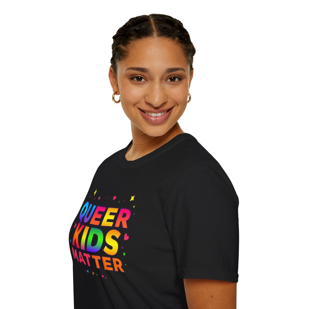 Colorful Queer Kids Matter Pride T-Shirt