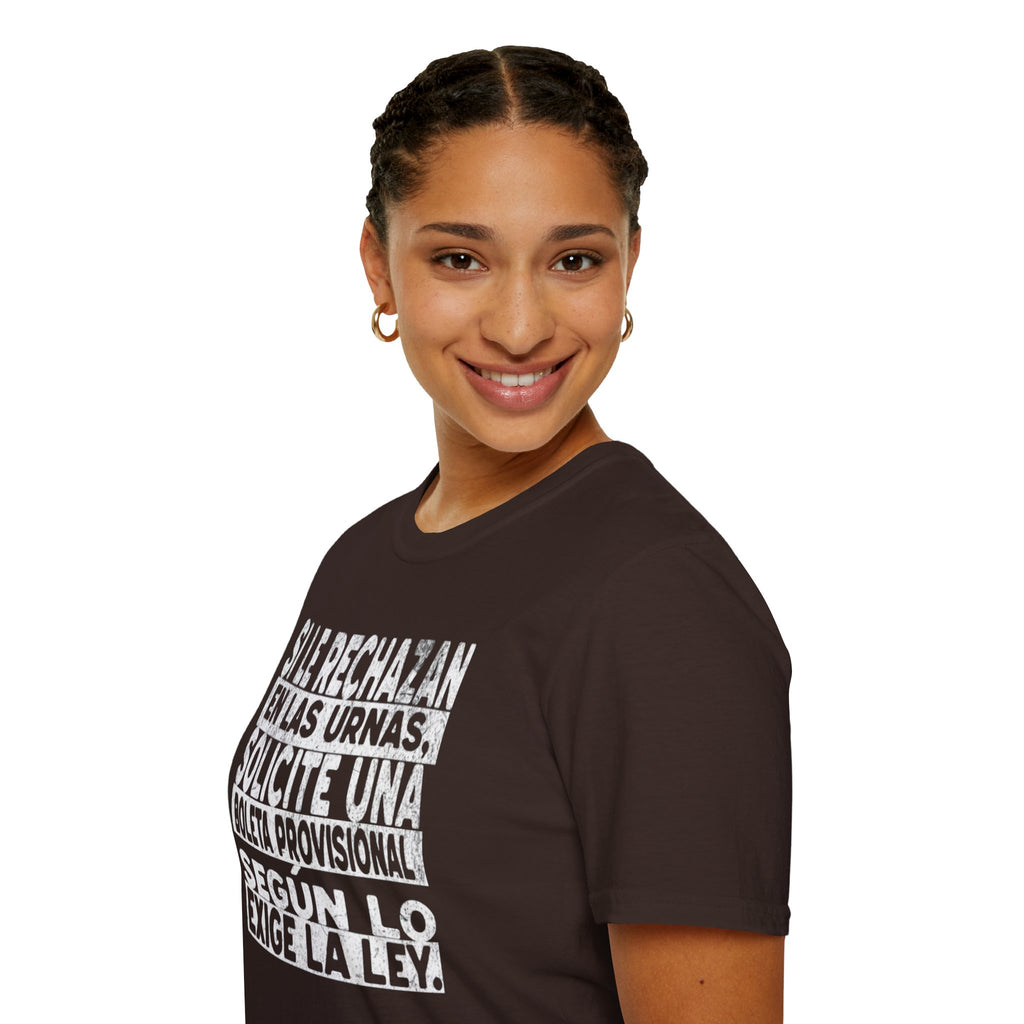 Know Your Rights Voting Spanish T-Shirt