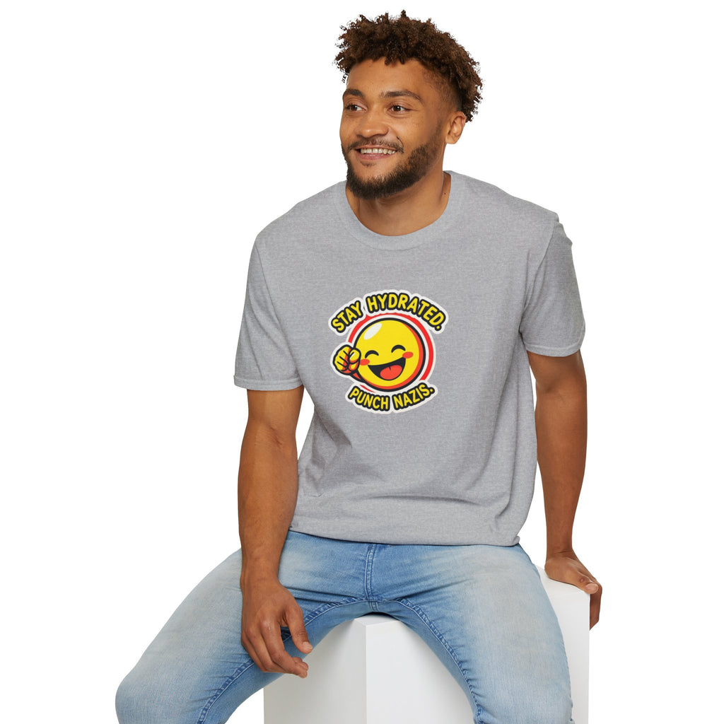 Stay Hydrated, Punch Nazis T-Shirt