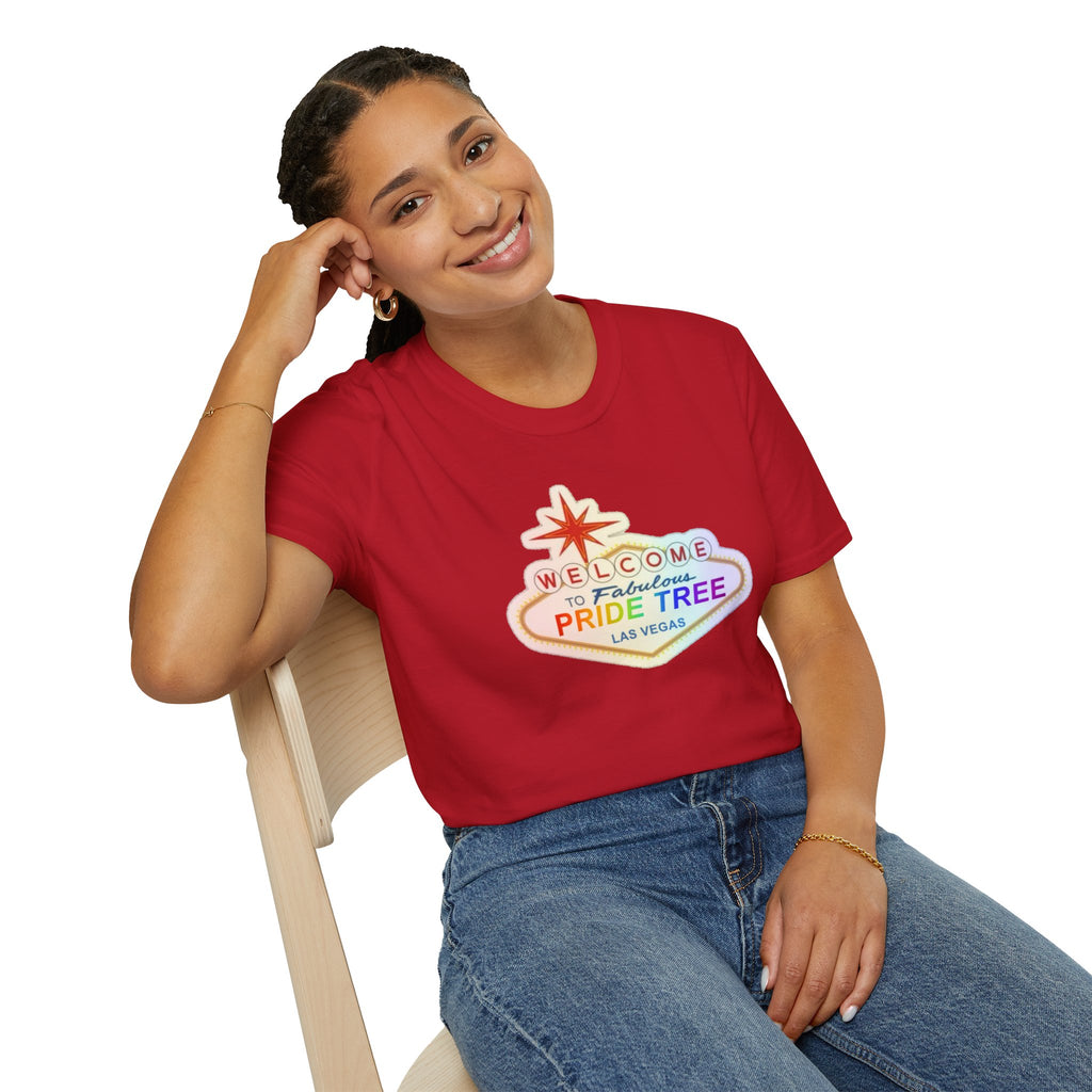 Welcome to Fabulous Pride Tree Las Vegas T-Shirt