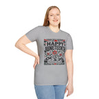 Juneteenth T-Shirt — "Happy Juneteenth" Floral Freedom Tee