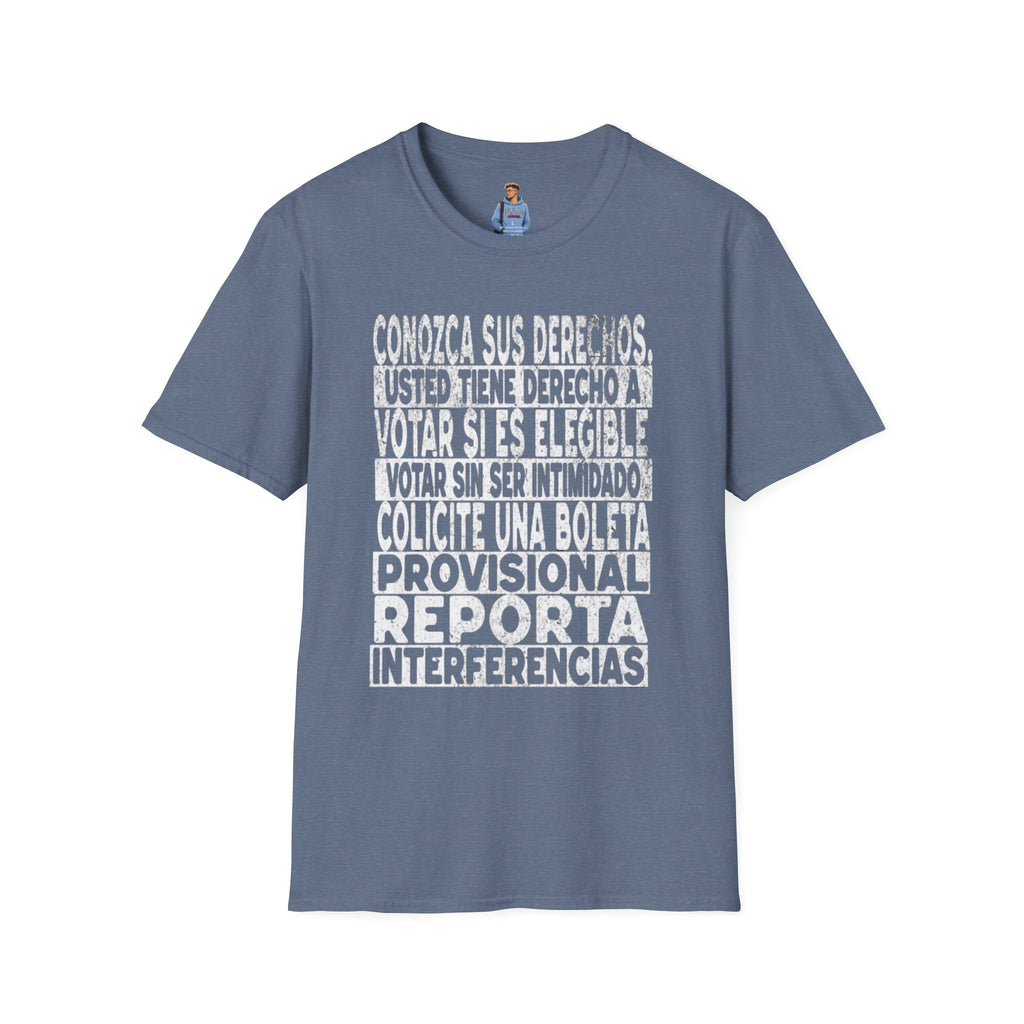 Know Your Voting Rights Spanish T-Shirt