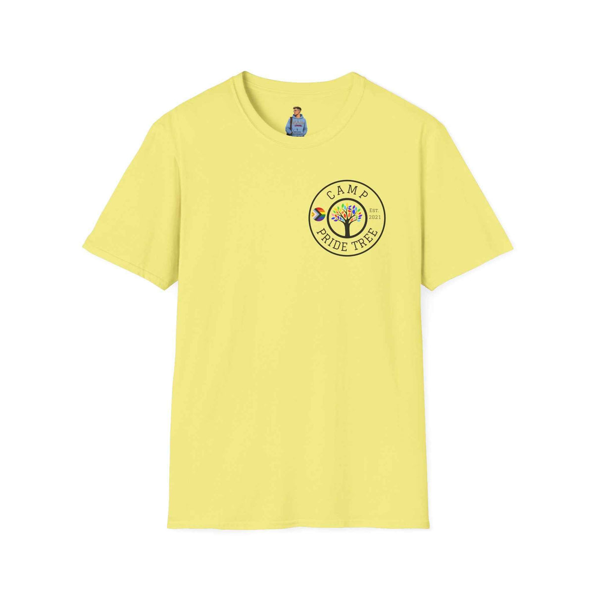 Camp Pride Tree T-Shirt — Logo Tee