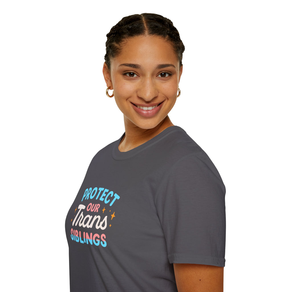 Protect Our Trans Siblings T-Shirt — Pride Ally Tee (The Pride Tree)