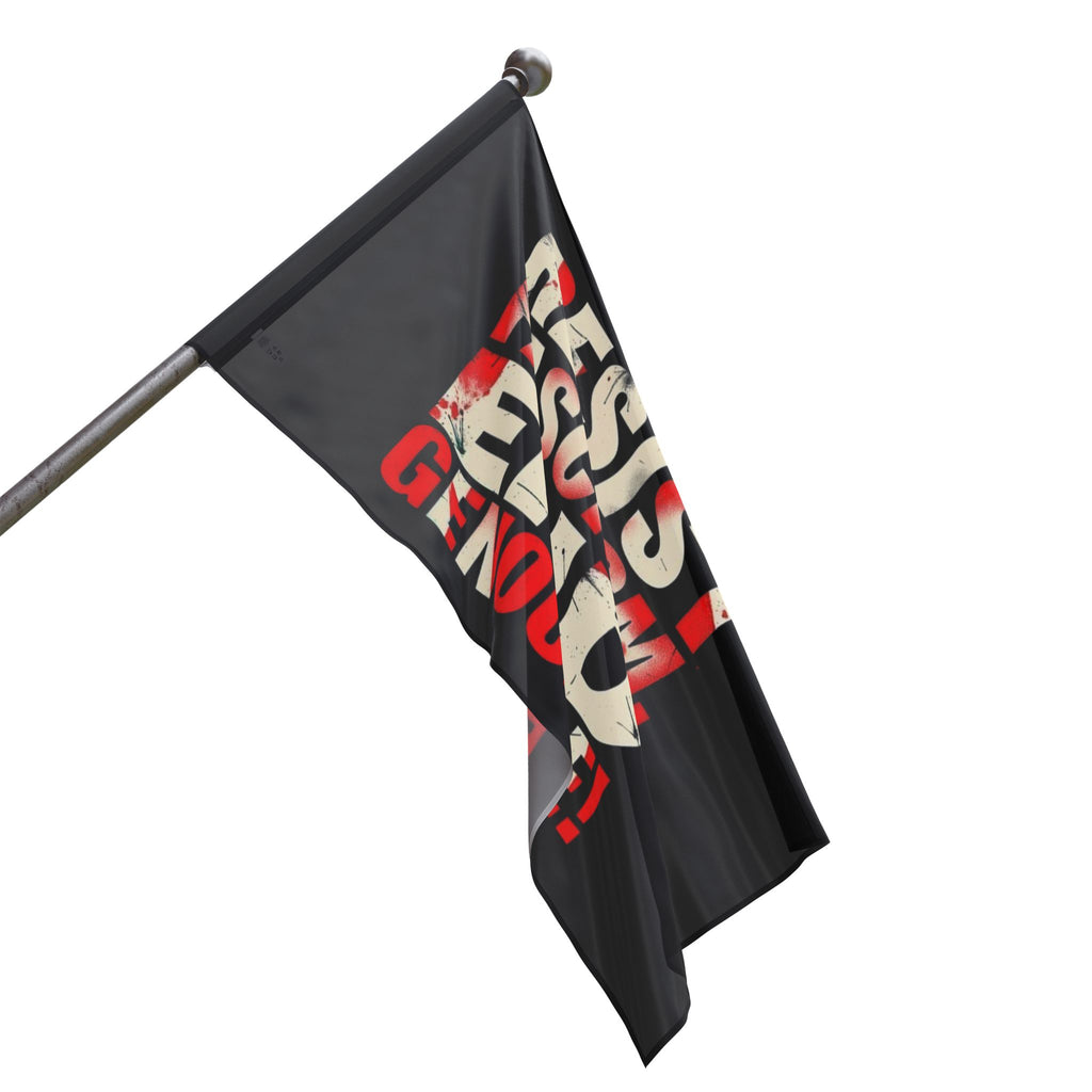 End Genocide - Protest Flag