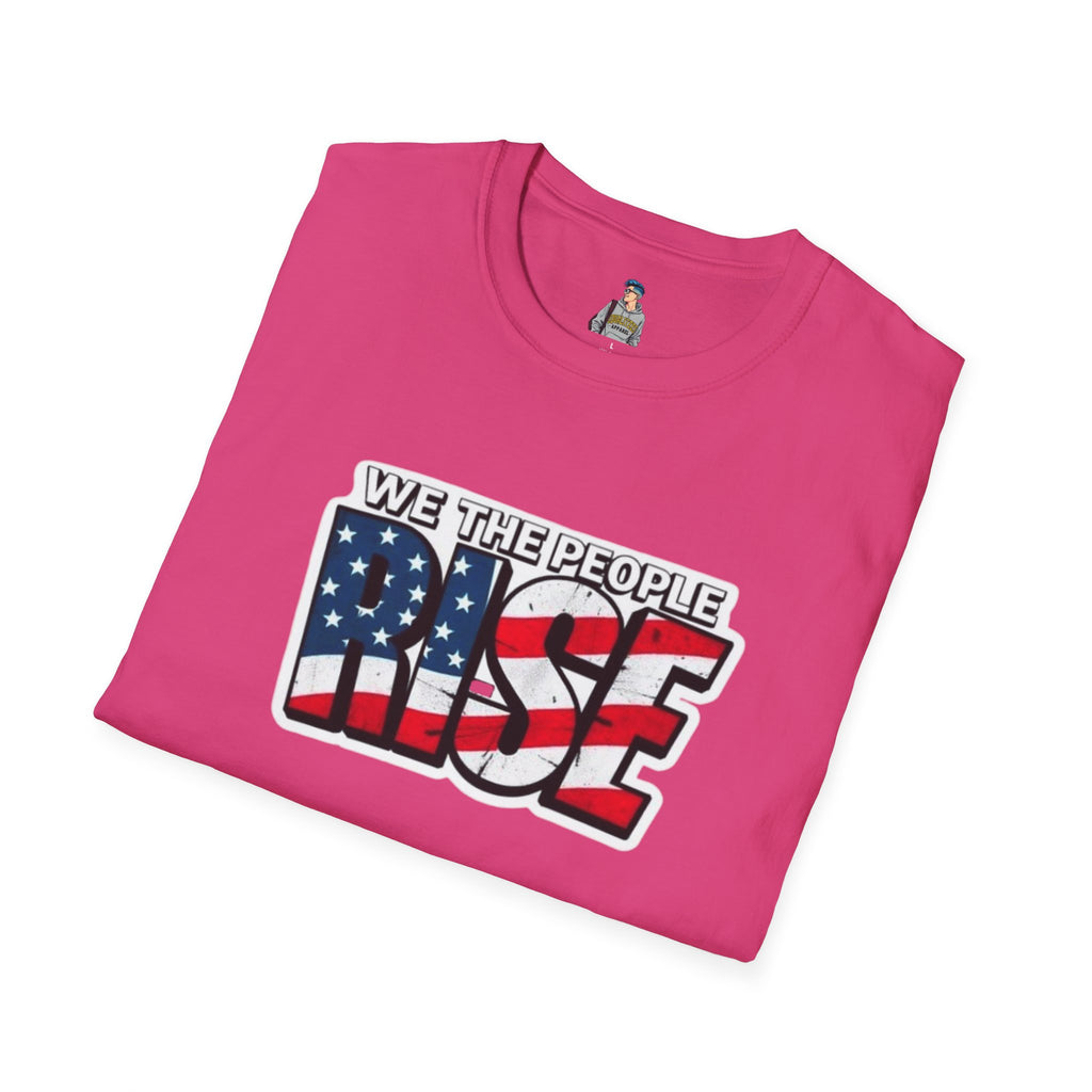 Patriotic Unisex T-Shirt - 'We The People Rise'