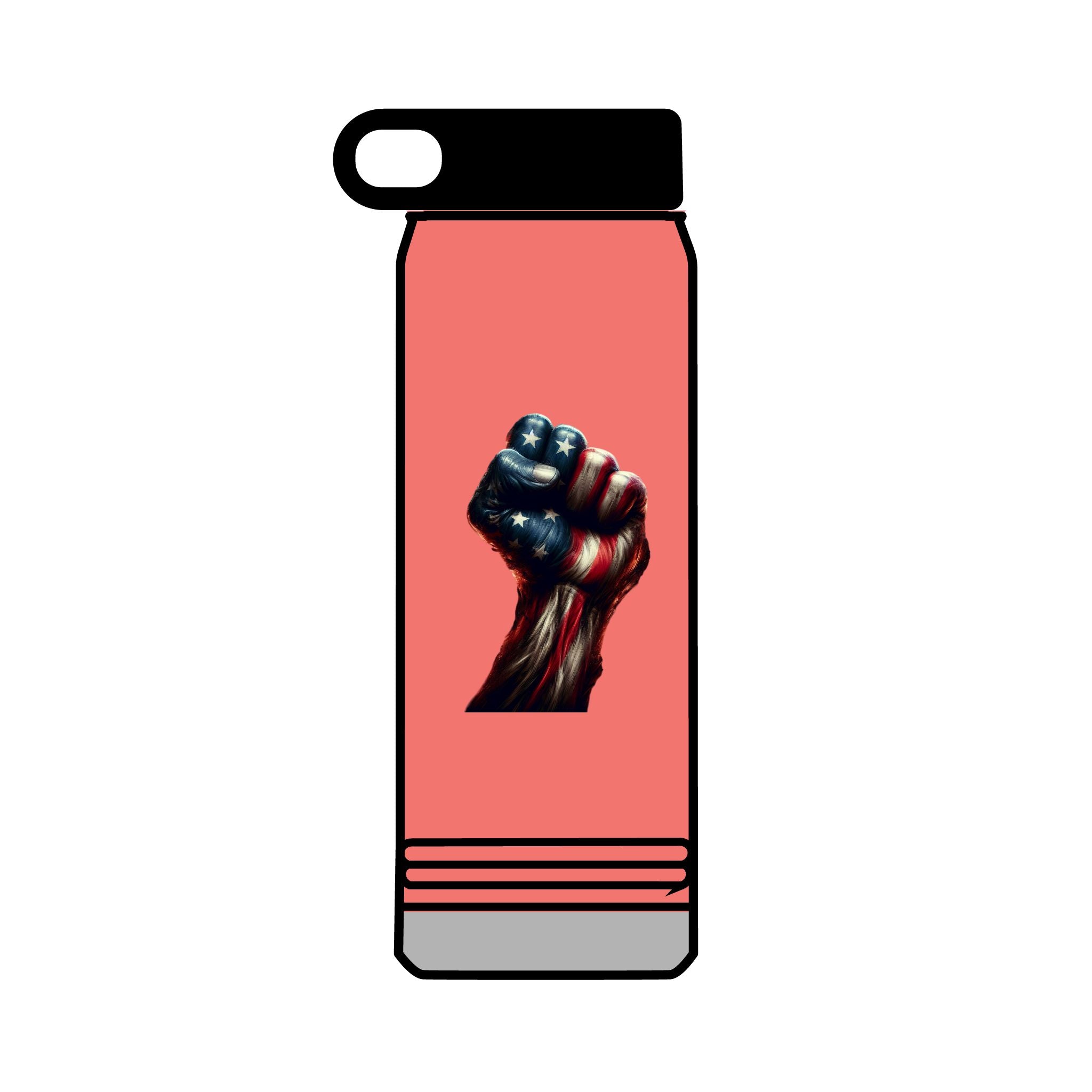 32oz Water Bottle American Resistance