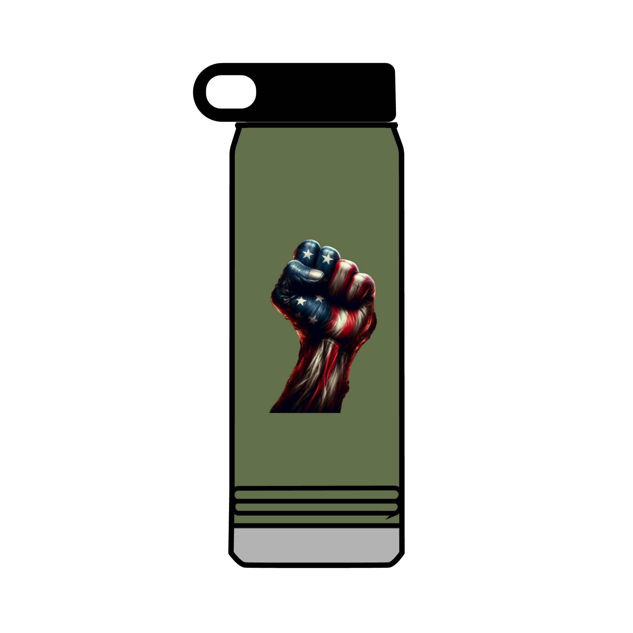 32oz Water Bottle American Resistance