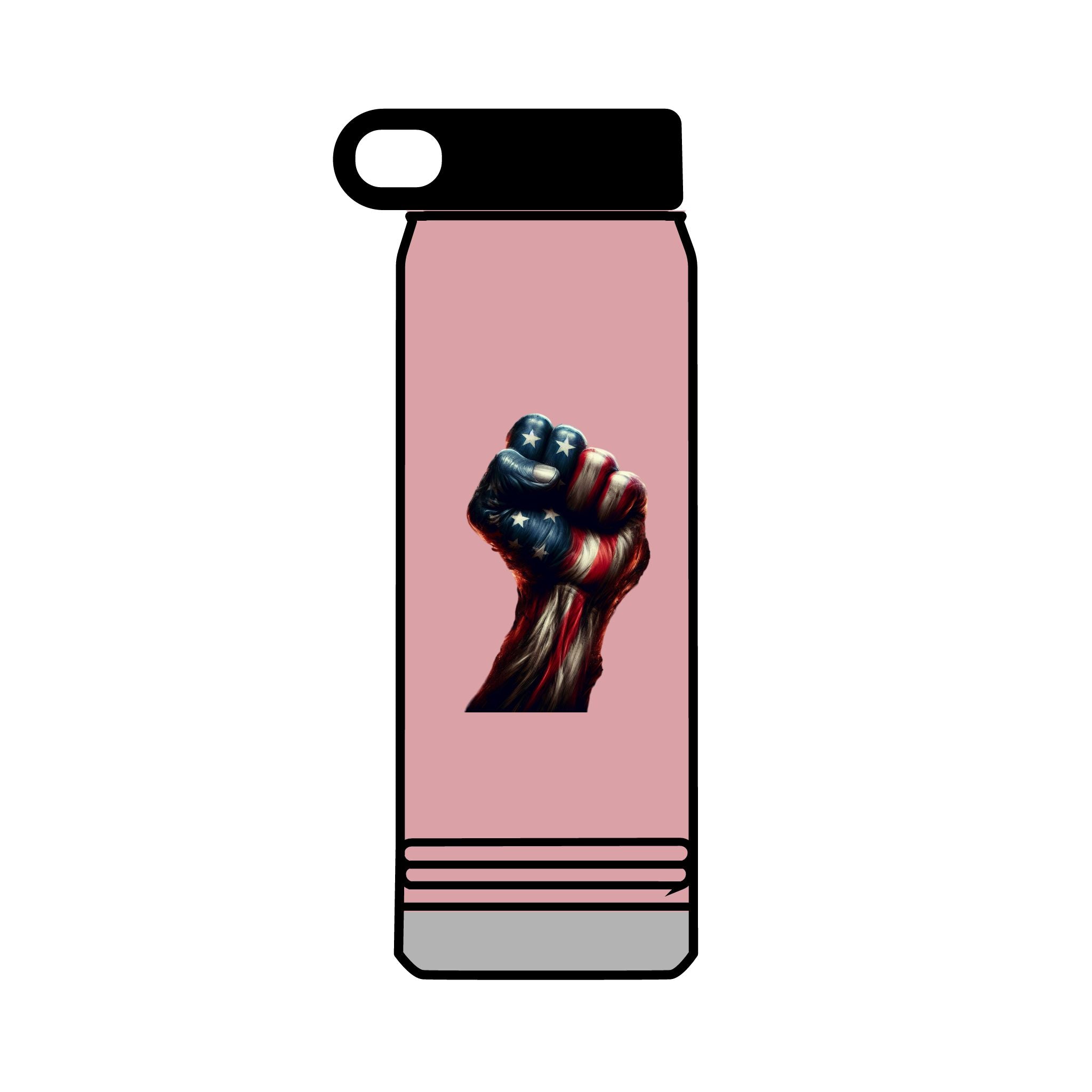 32oz Water Bottle American Resistance