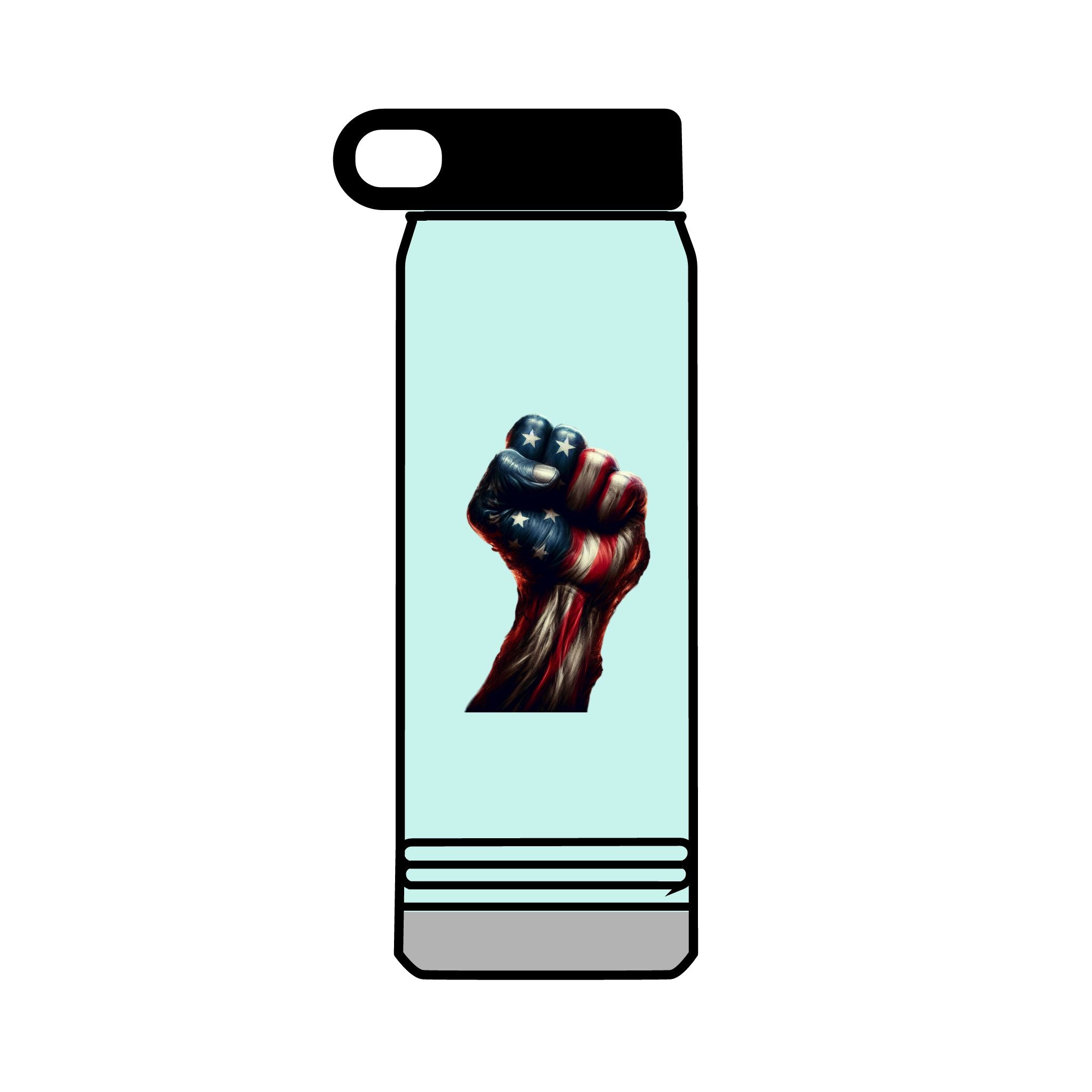 32oz Water Bottle American Resistance