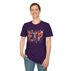 Floral 'FTP' Graphic T-Shirt