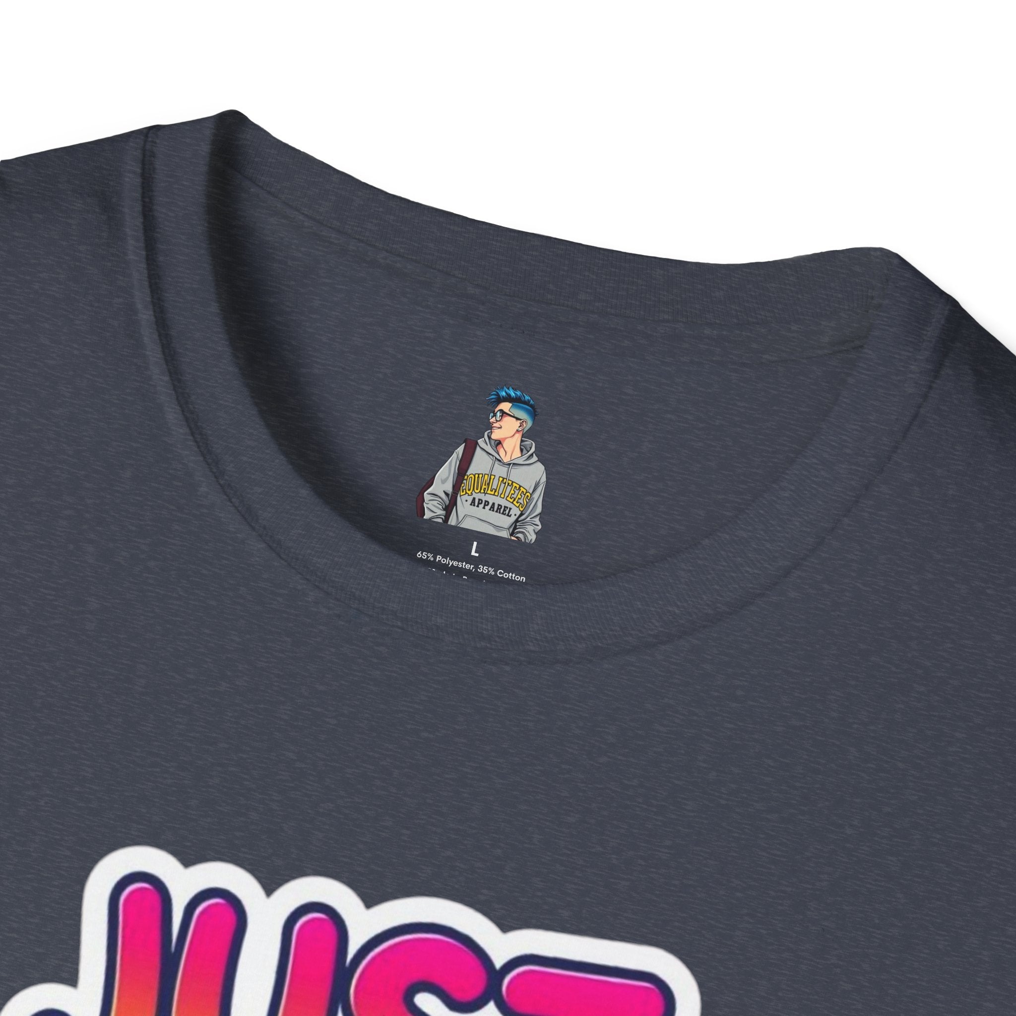 Just Love Unisex Softstyle T-Shirt | Perfect for Pride, Anniversaries, and Everyday Wear