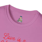 Unisex Softstyle T-Shirt - Love is a Universal Language Tee for Positive Vibes