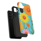 Floral Daisy Tough Case for Android