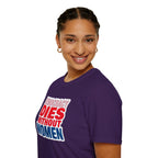 Democracy Dies Without Women Unisex Softstyle T-Shirt