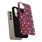 Polka-Dot Colorful Tough Case for Android