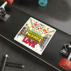 Classroom Walls Burst With Love Die-Cut Sticker