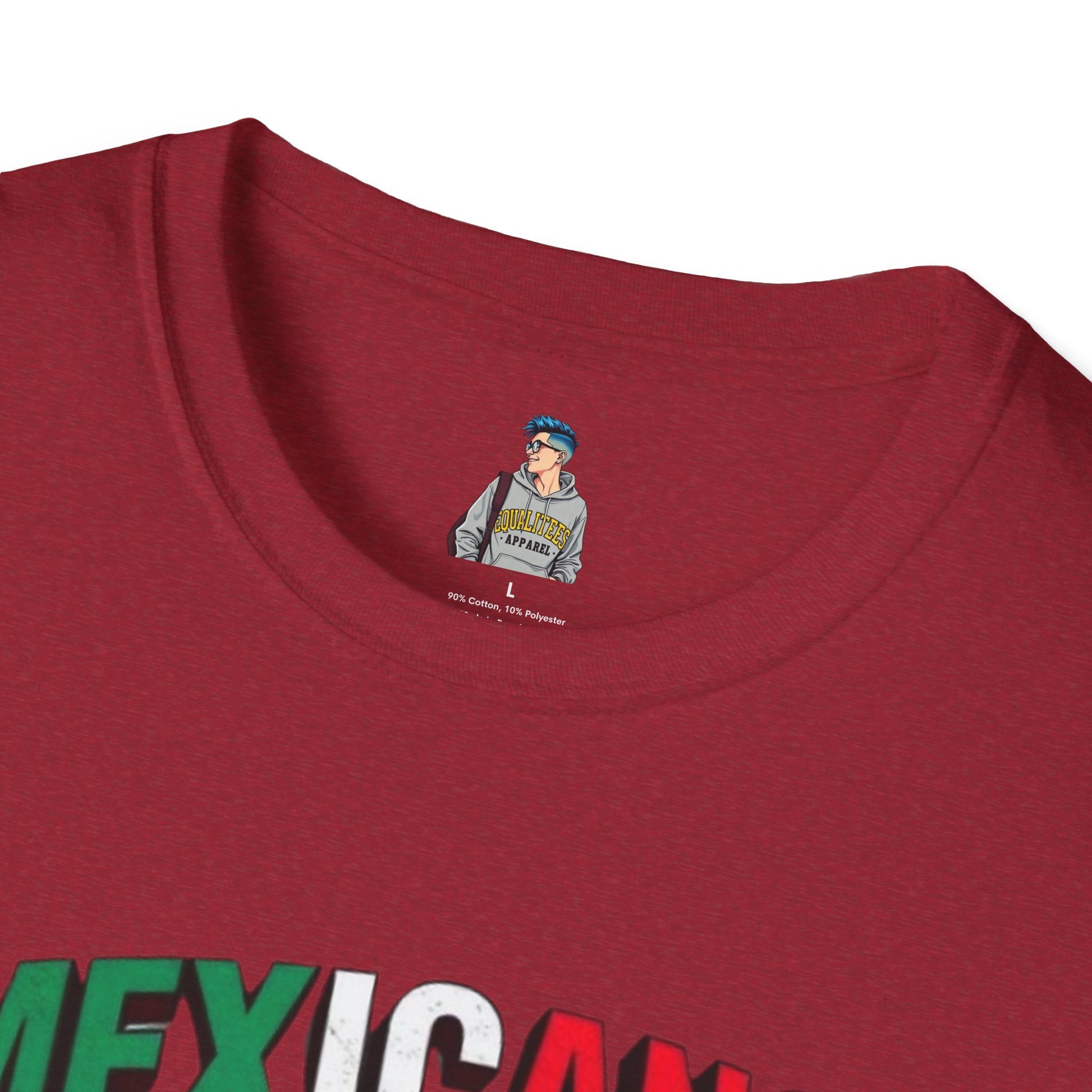 Unisex Softstyle T-Shirt - Mexicans Are Great Americans | Bilingual Pride Tee