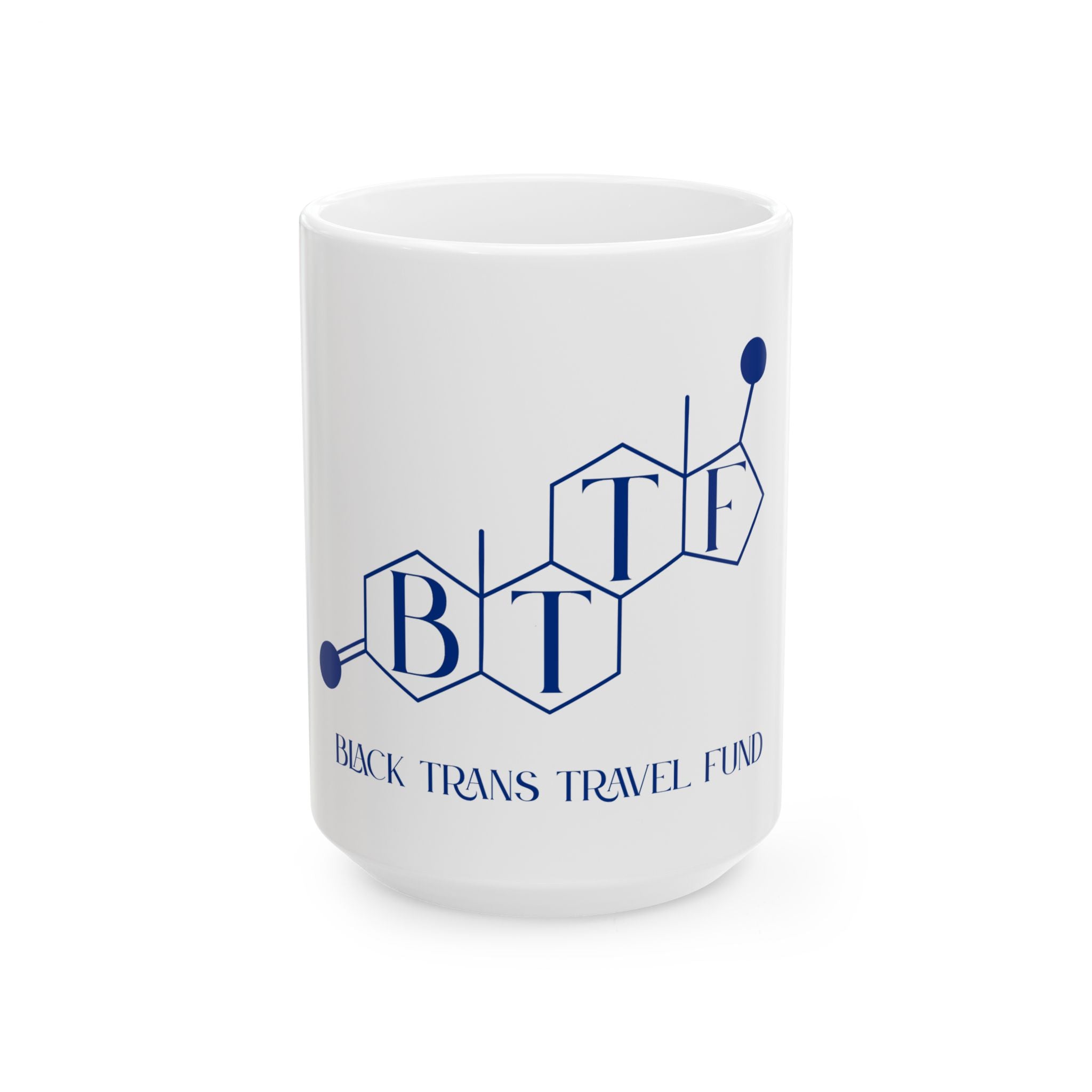 BTTF - Black Trans Travel Fund Coffee Mug (11 or 15 oz)
