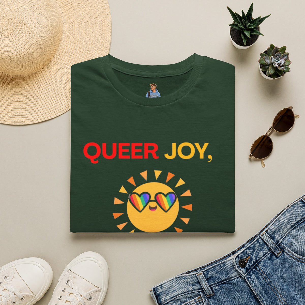 Queer Joy Is Resistance Pride Tree Las Vegas T-Shirt