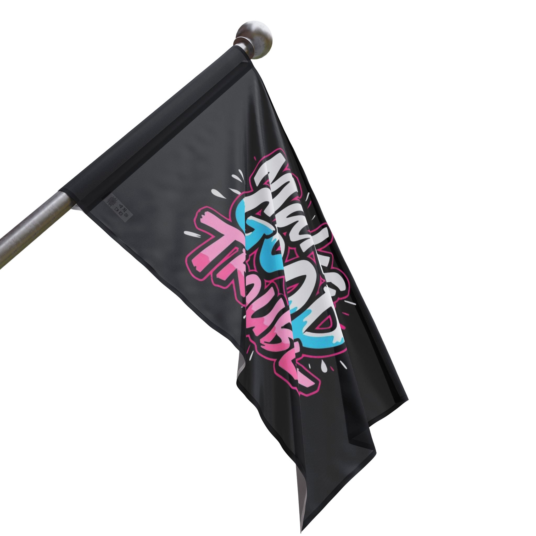 Make Good Trouble Trans Colors Flag