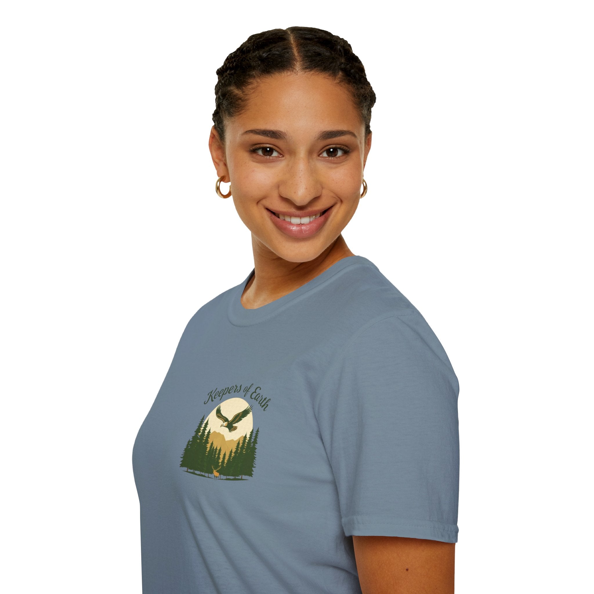 Keepers of the Earth Eagle and Elk T-shirt