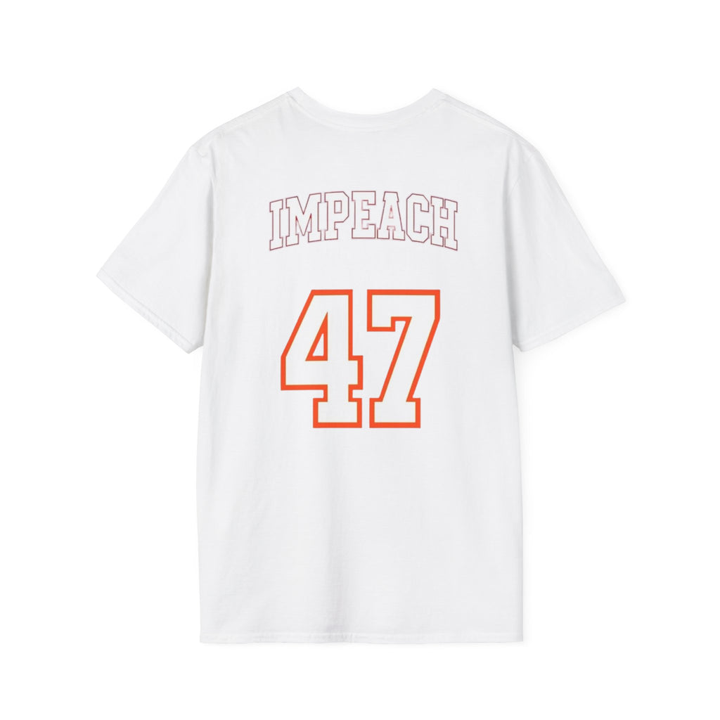 American Patriots Unisex Softstyle T-Shirt - Impeach 47 Graphic Tee