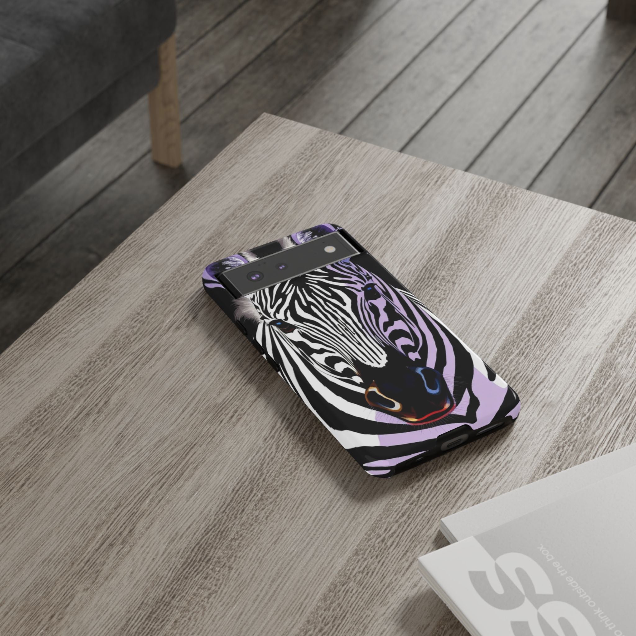 Android OR iPhone Compatible Cases - Zebra Design - Unique Tough Cases
