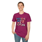 Hands Off My Future Political Statement Tee