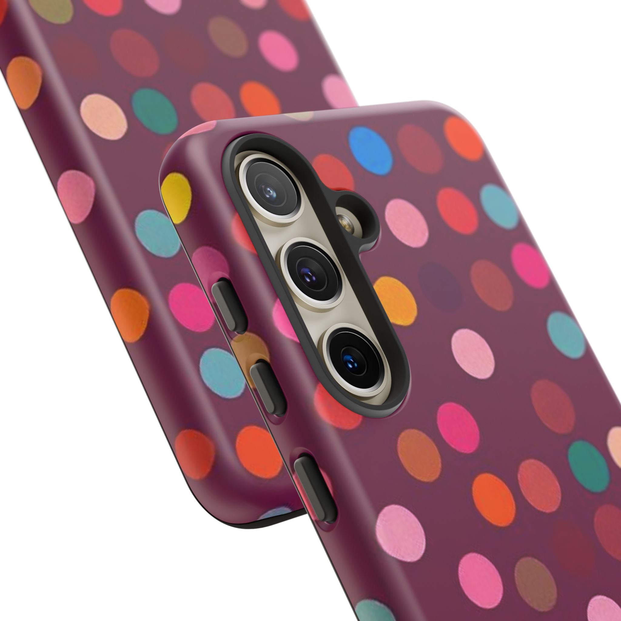 Polka-Dot Colorful Tough Case for Android