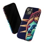 Statue of Liberty Neon Glowing Art Tough Case for Android & iPhone