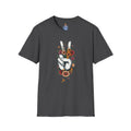Grow Peace Unisex Softstyle T-Shirt - Boho Inspiration, Perfect for Festivals and Everyday Wear