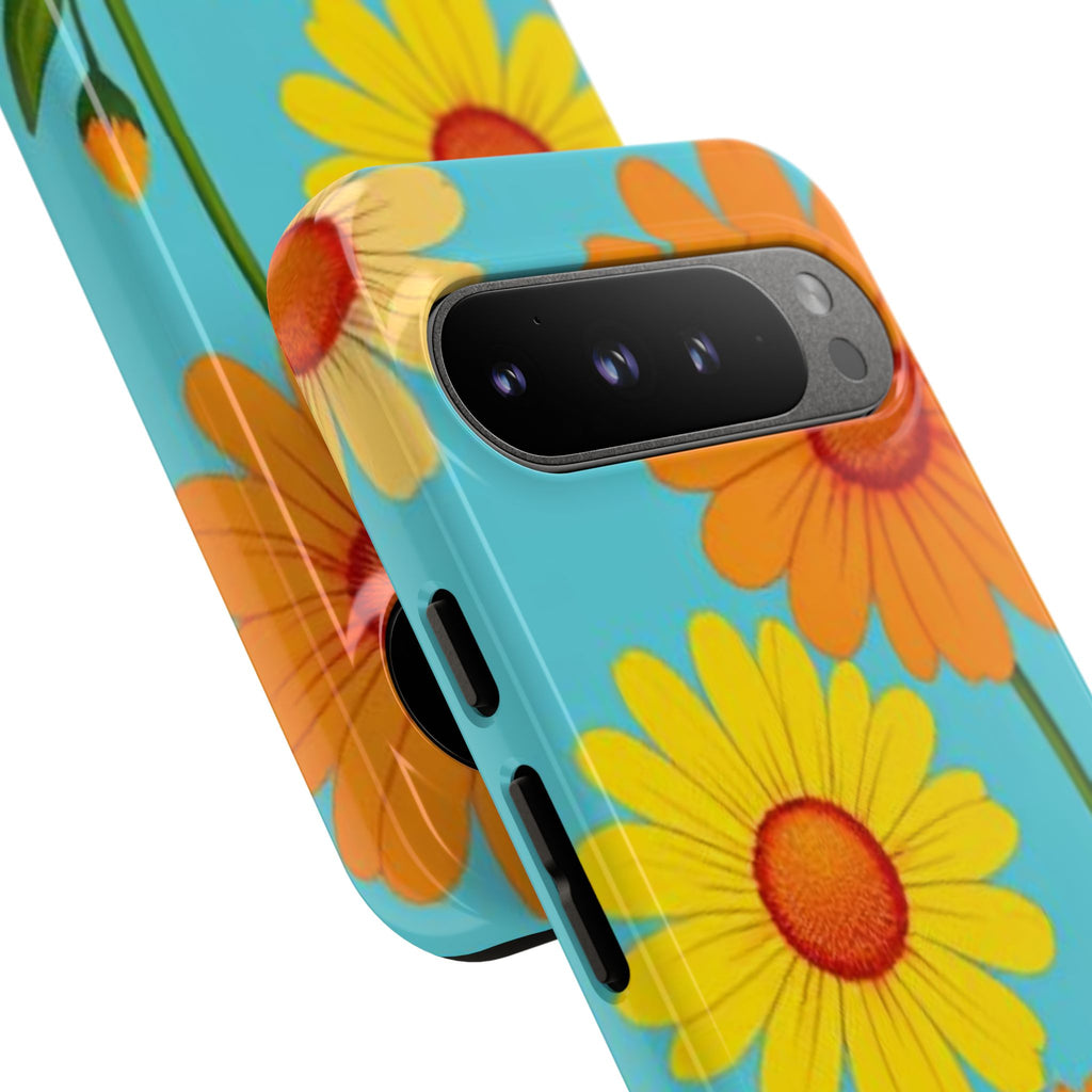 Floral Daisy Tough Case for Android