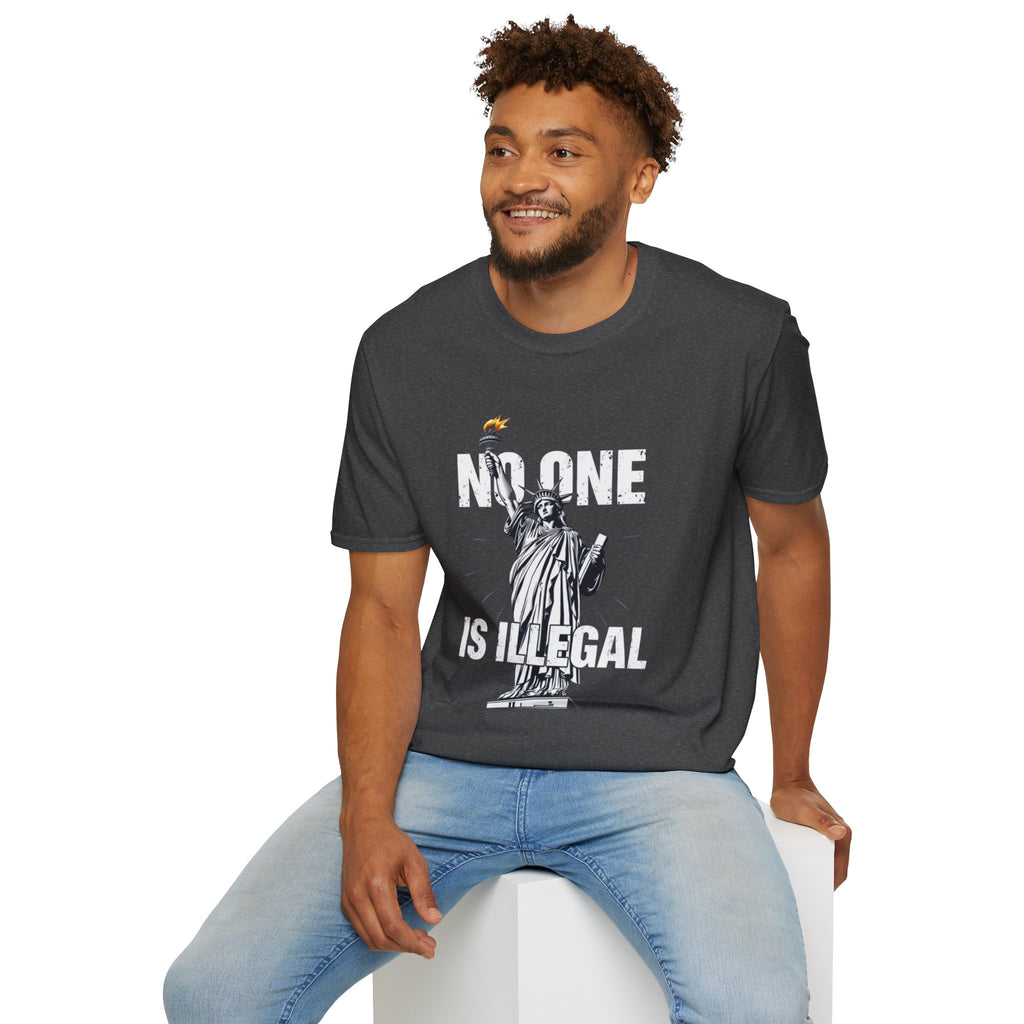 No One Is Illegal Graphic T-shirt